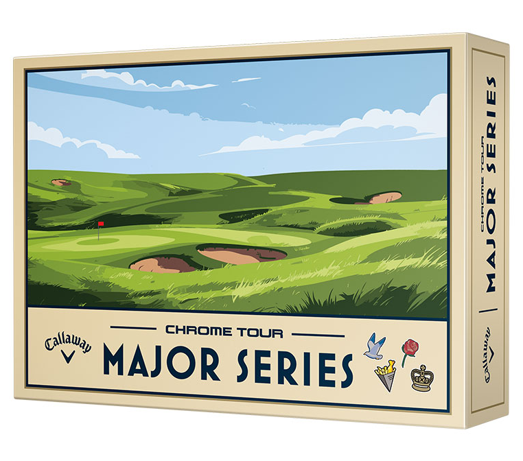 36 Callway Major Series Chrome Tour golf balls