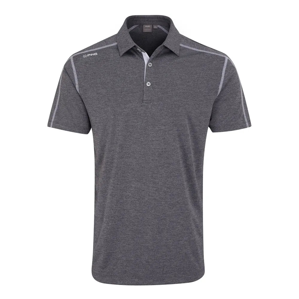 PING Fynn Men's Heathered Polo Shirt
