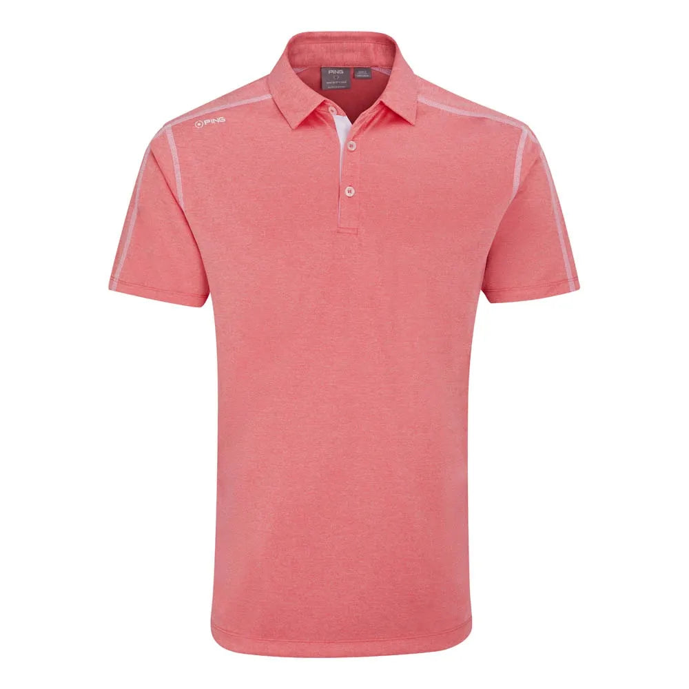 PING Fynn Men's Heathered Polo Shirt