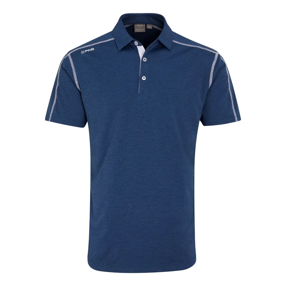 PING Fynn Men's Heathered Polo Shirt