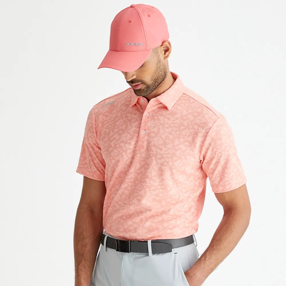 PING Geo Camo Men's Polo Shirt