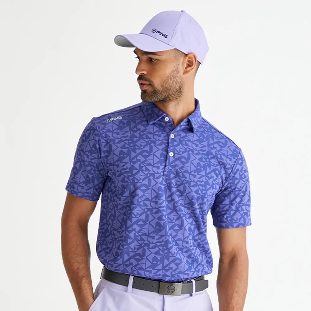 PING Geo Camo Men's Polo Shirt