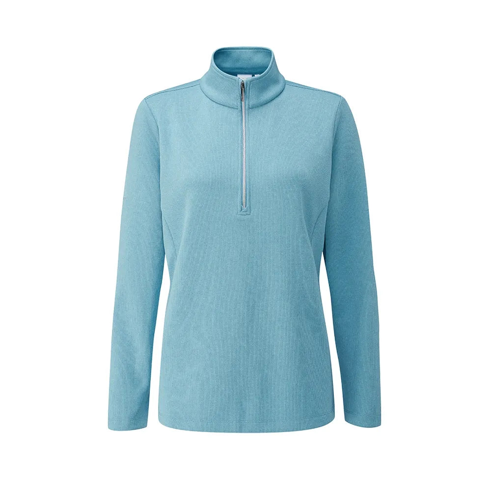 PING Lyla Ladies Half Zip Ribbed Fleece