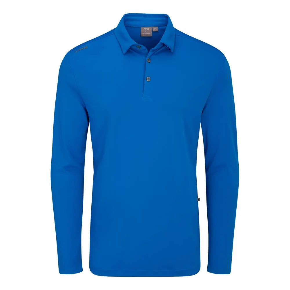 PING Lockwood Men's Long Sleeve Polo Shirt
