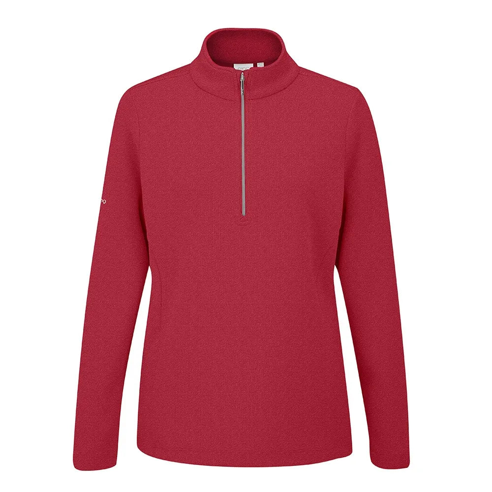 PING Lyla Ladies Half Zip Ribbed Fleece