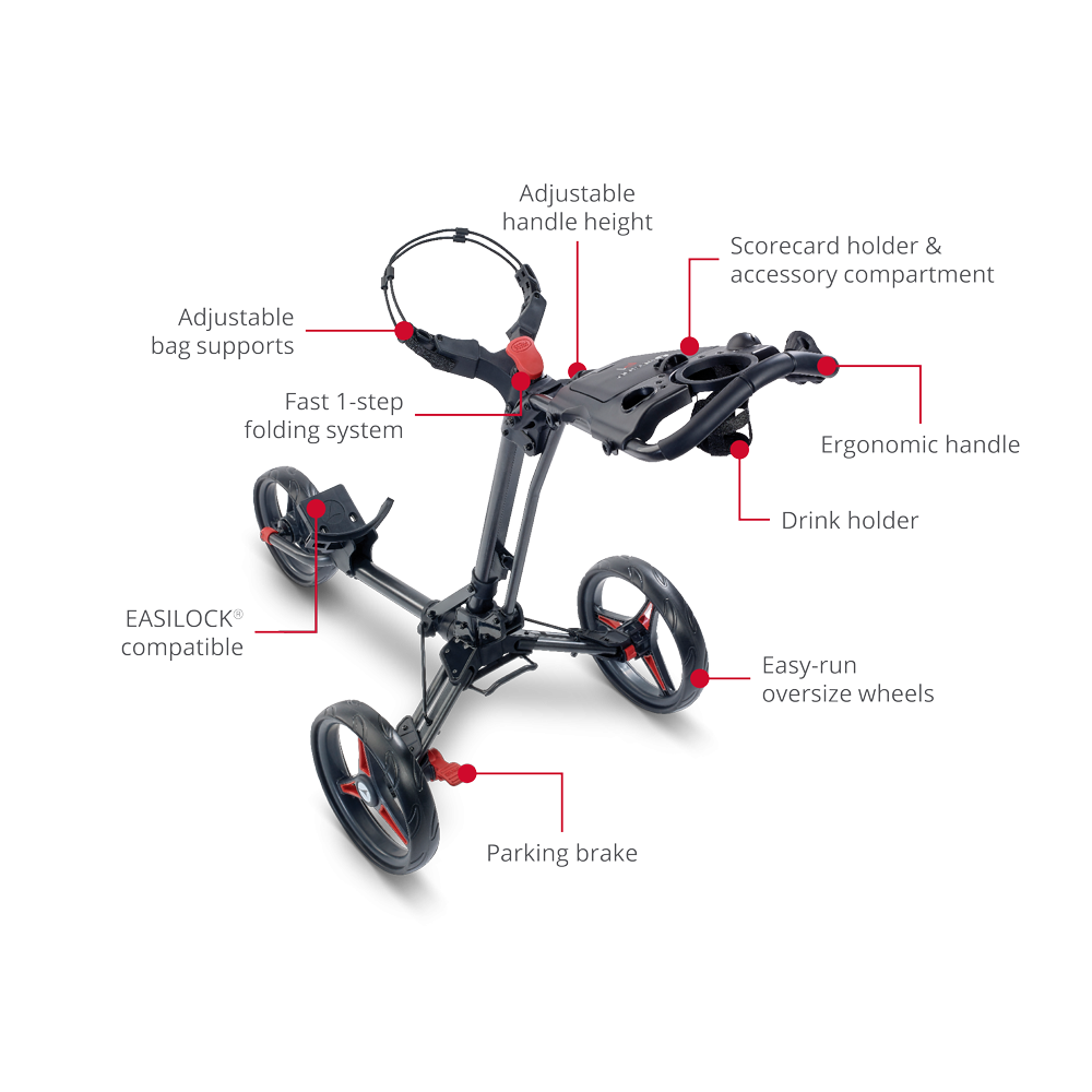 MotoCaddy P1 Push Trolley