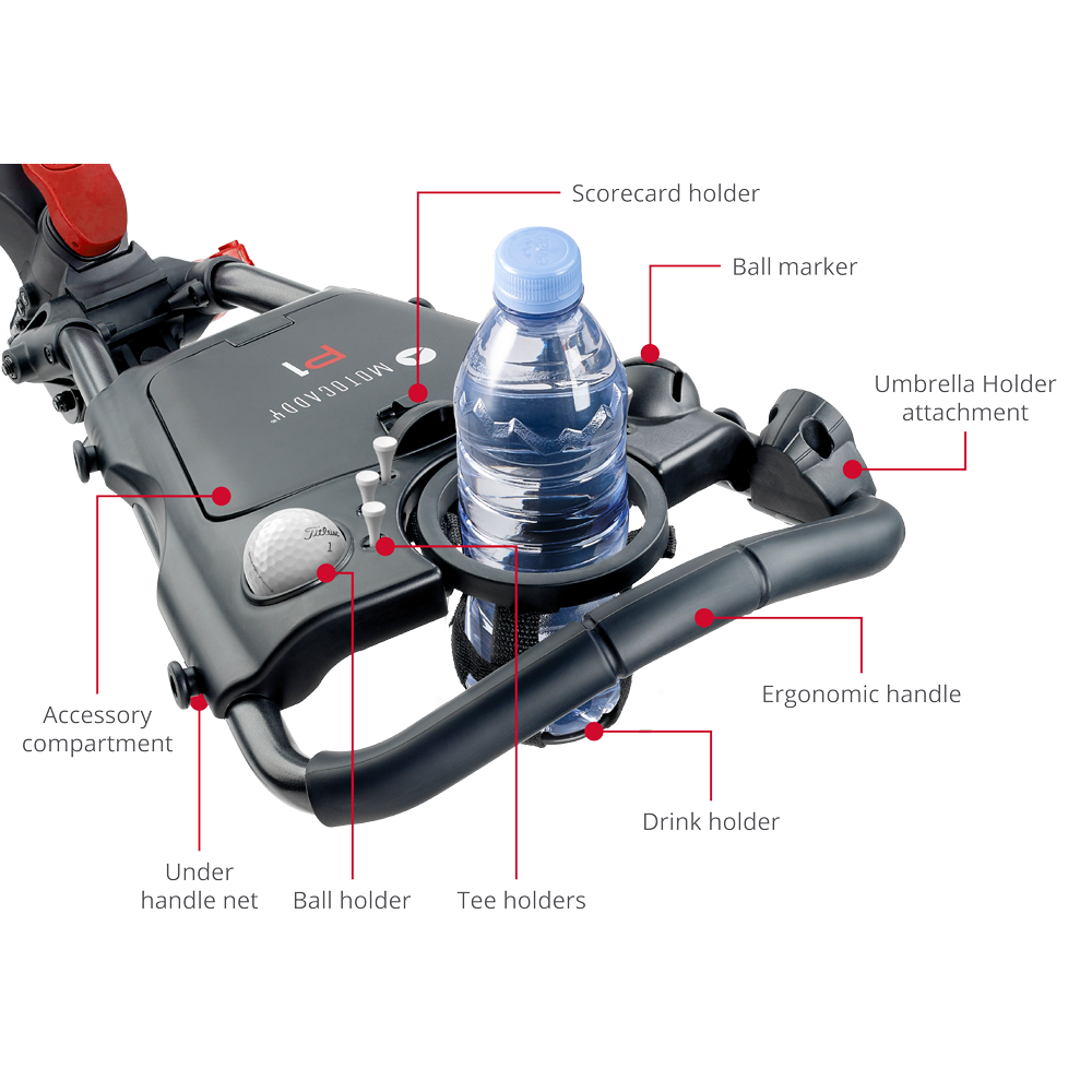 MotoCaddy P1 Push Trolley