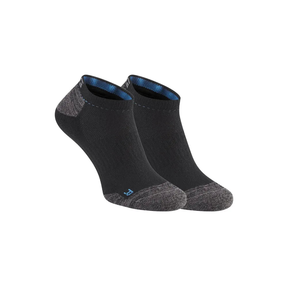 PING SensorCool® Men's No Show Socks (2 pair pack) - Black