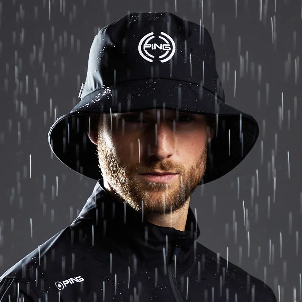 PING SensorDry® Men's Waterproof Bucket Hat - Black