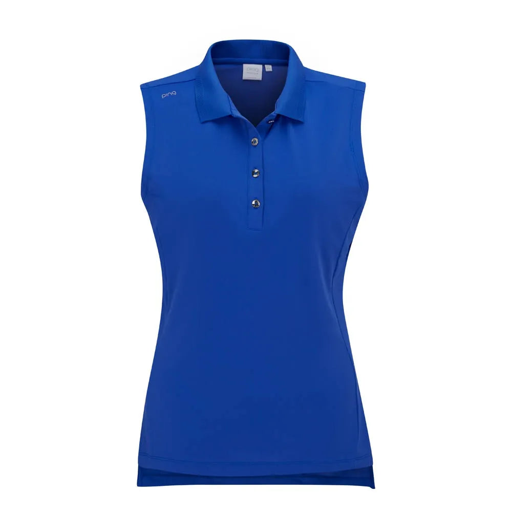 PING Solene Ladies Sleeveless Polo Shirt