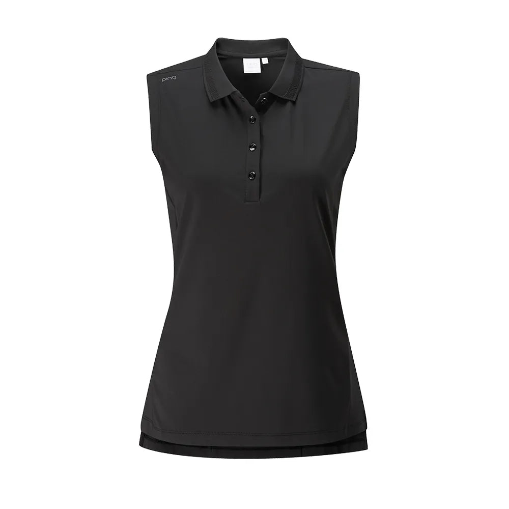 PING Solene Ladies Sleeveless Polo Shirt