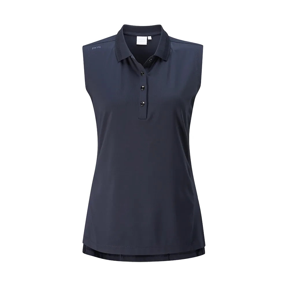 PING Solene Ladies Sleeveless Polo Shirt
