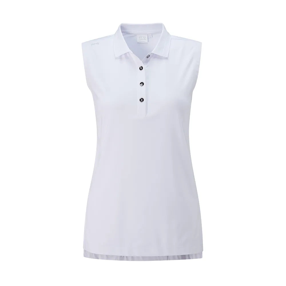 PING Solene Ladies Sleeveless Polo Shirt