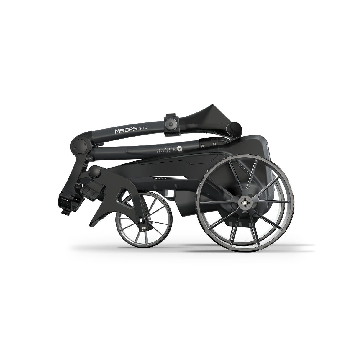Motocaddy M5 GPS DHC handle detail